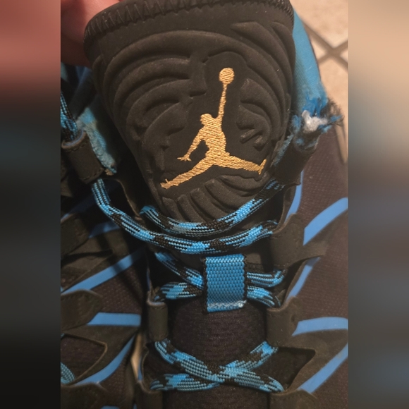 Air Jordan 28 SE Black Atomic Mango - Picture 5 of 12